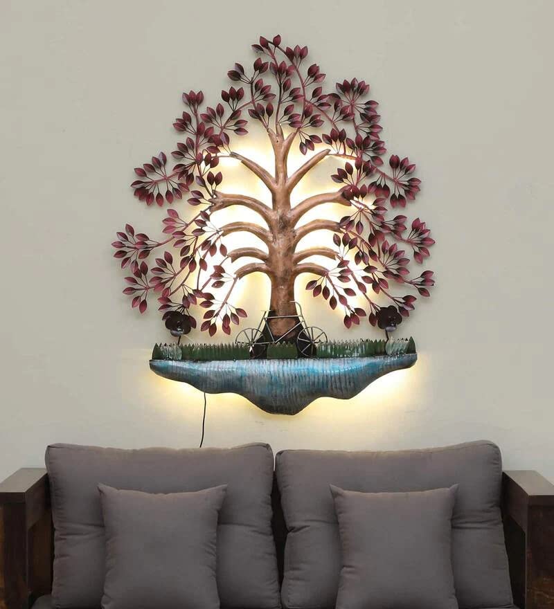 Taruna Tree Cycle Wall Light