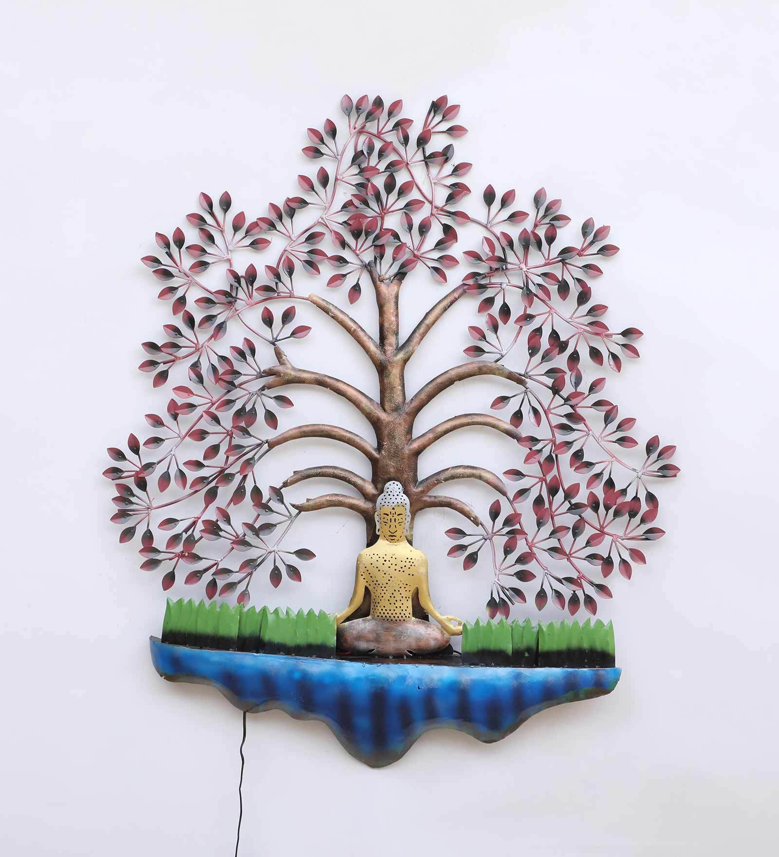 Taruna Tree Buddha Wall Light