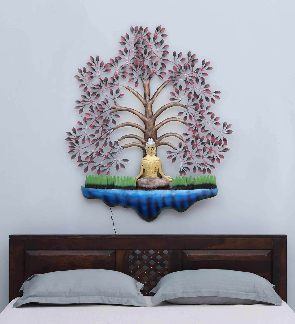 Taruna Tree Buddha Wall Light