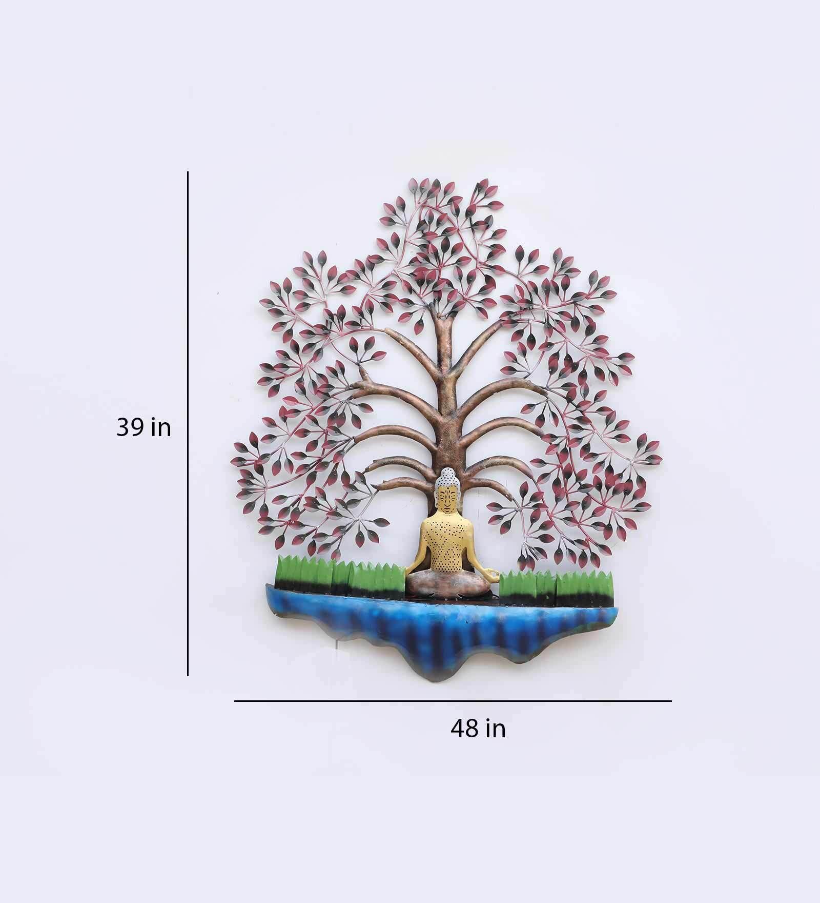 Taruna Tree Buddha Wall Light