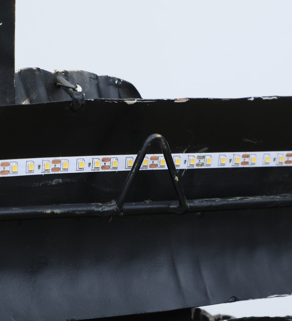 Radiant Trunk Flowar Harmony Metal Wall Art with LED Backlight