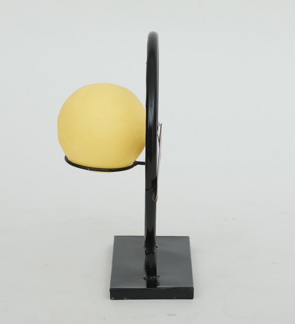 Mountain with Moon Metal Art Showpiece