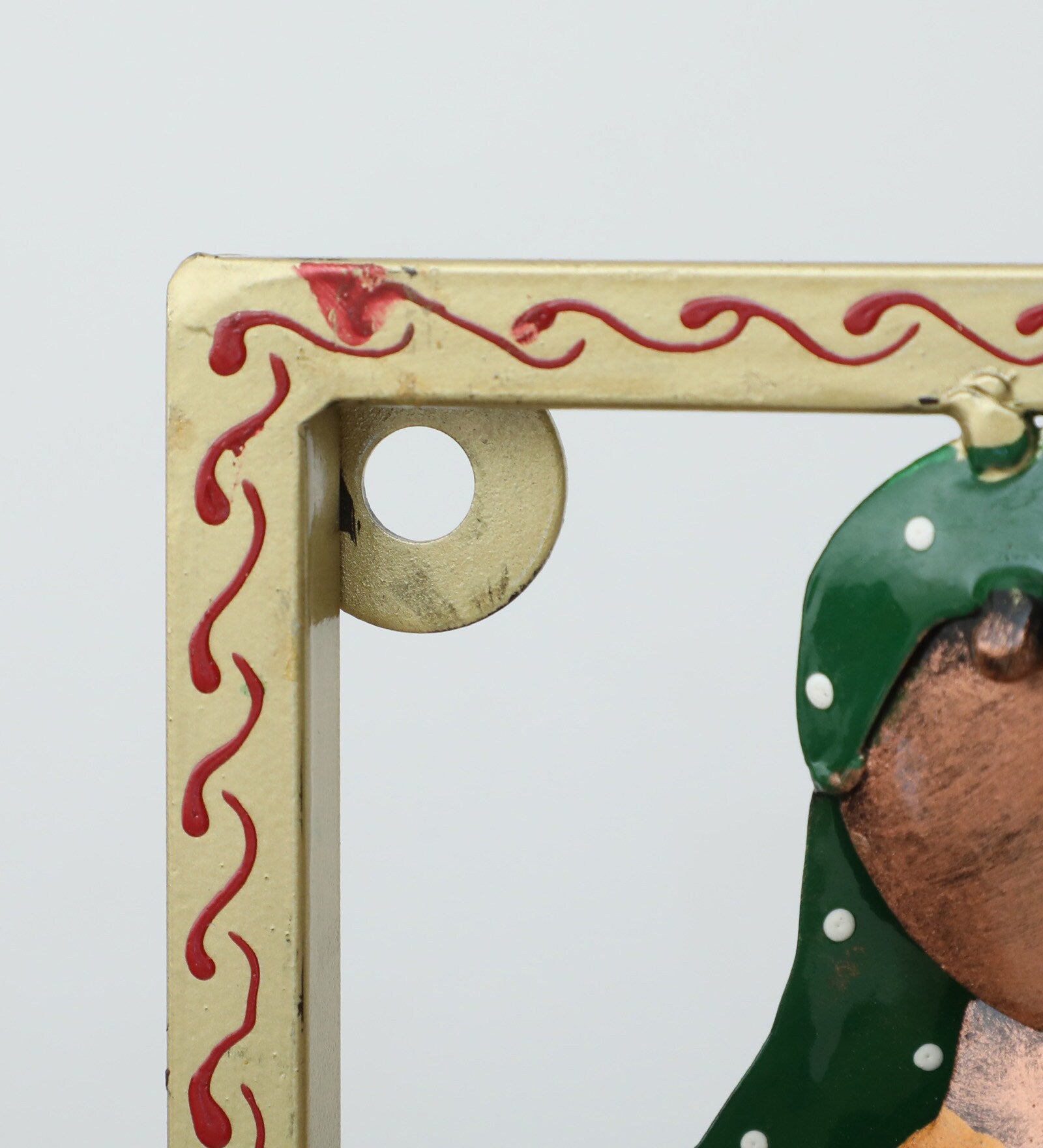 Traditional Tribal Musician Wall Art (12x12 Inch)