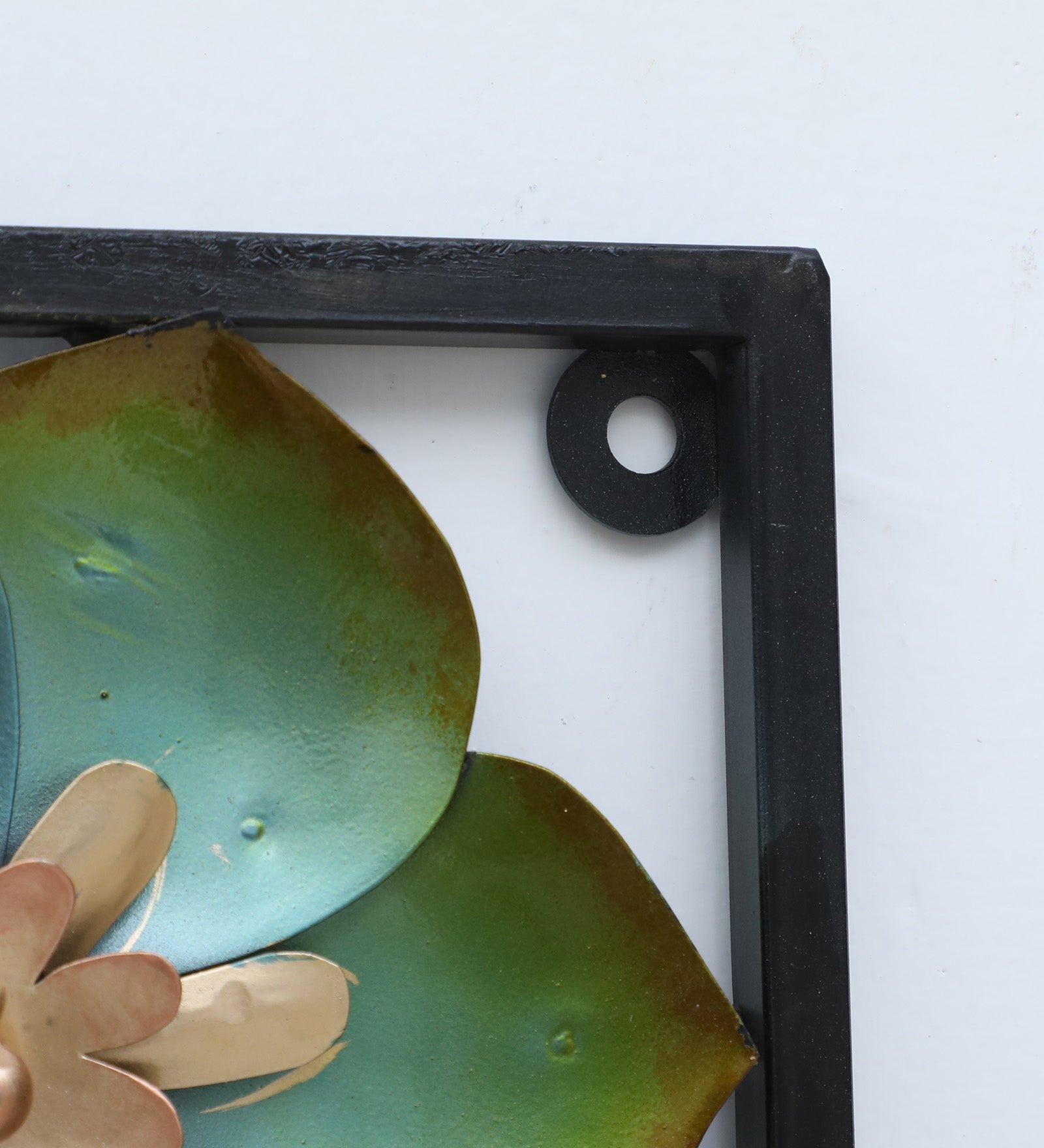 Elegant Floral Metal Wall Art Set (36 x 11.5 Inch Each)