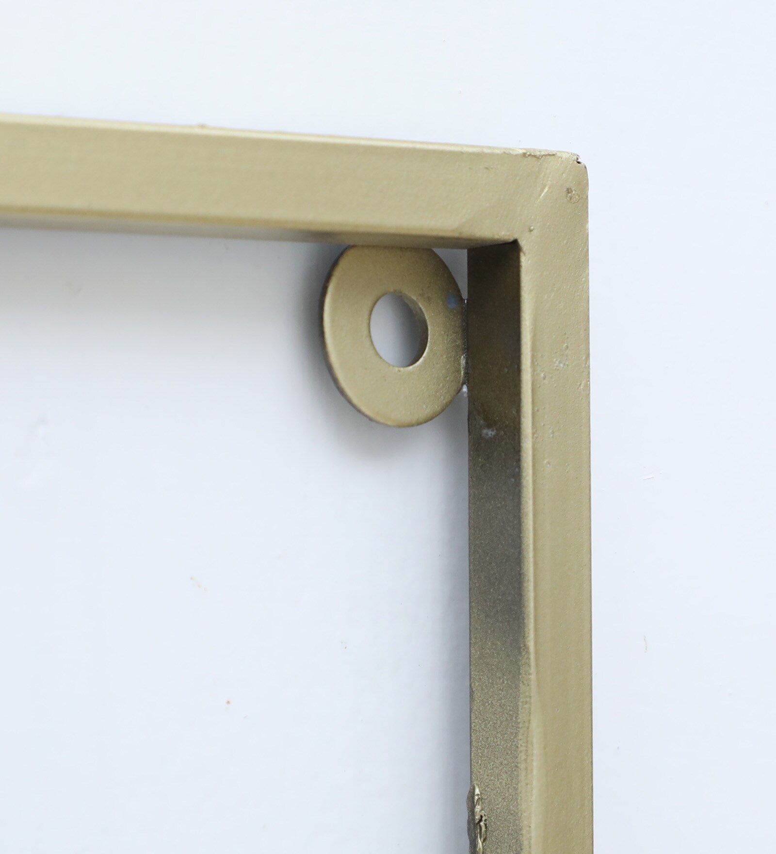 Golden Bloom Elegance Metal Wall Art