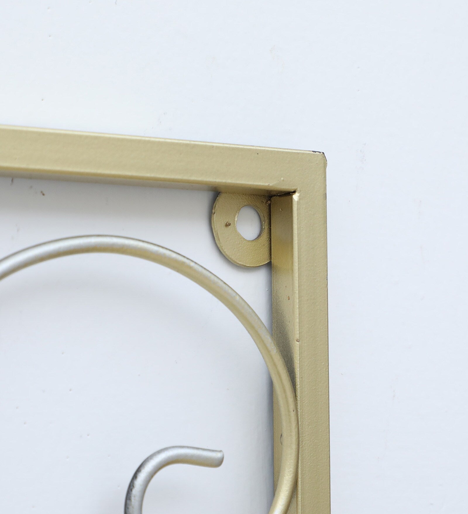 Elegant Floral Metal Wall Art Panels (Set of 2)