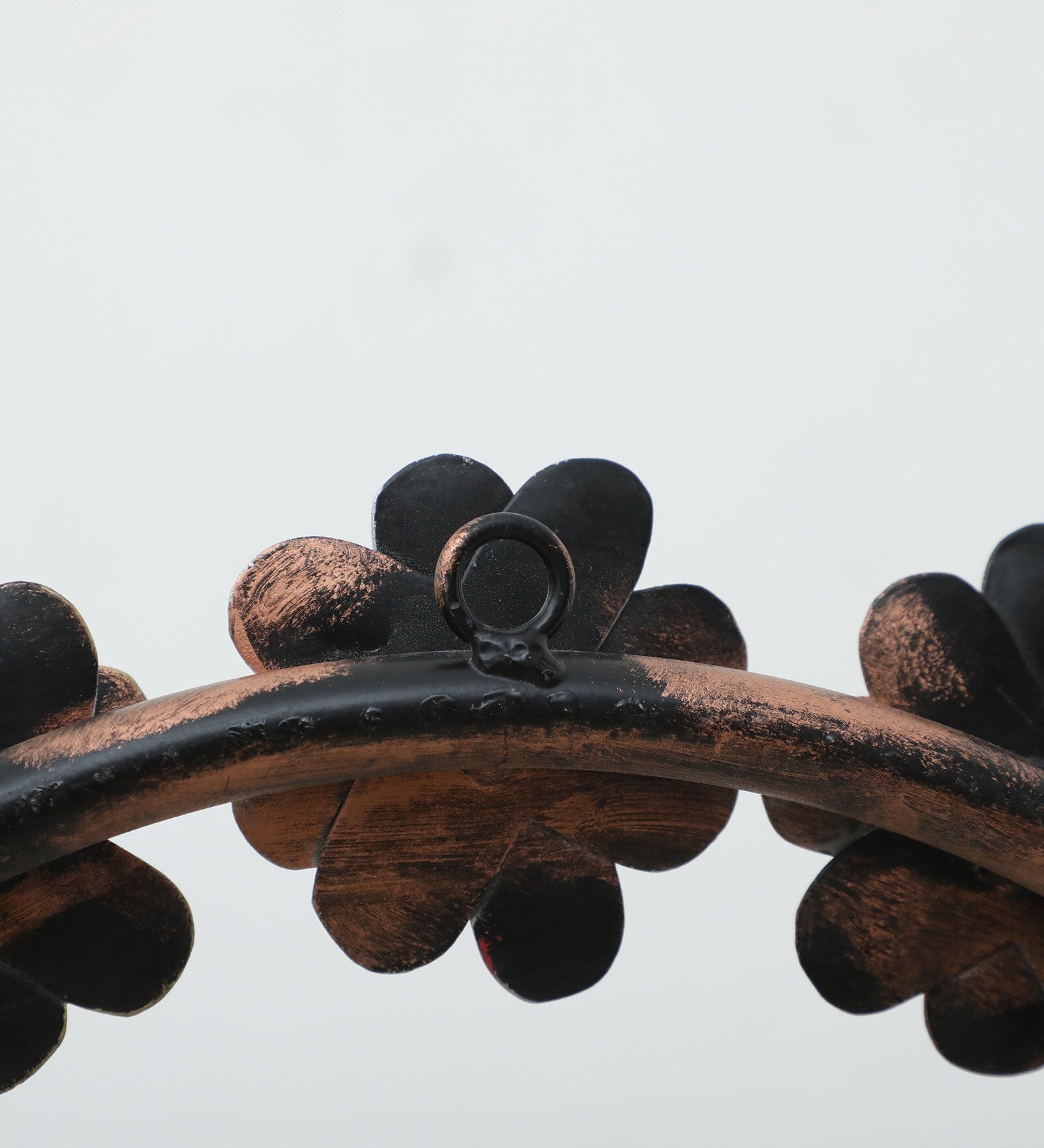 Vibrant Peacock Metal Wall Clock