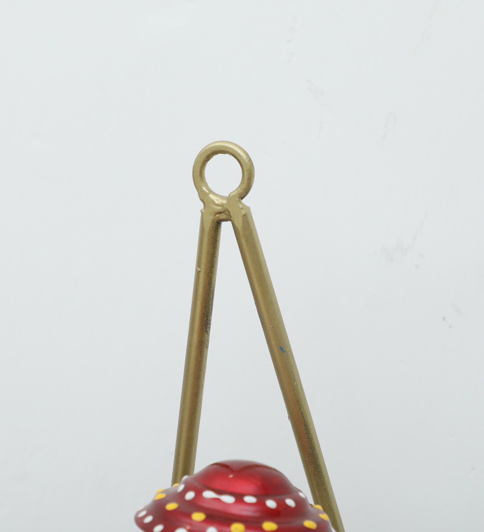 Handcrafted Rajasthani Musician Wall Hanging Set – Triangular Frame Iron Art (Set of 3)