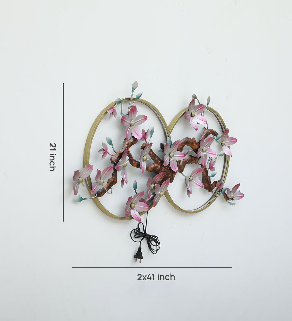 Blossom Harmony LED Metal Wall Art