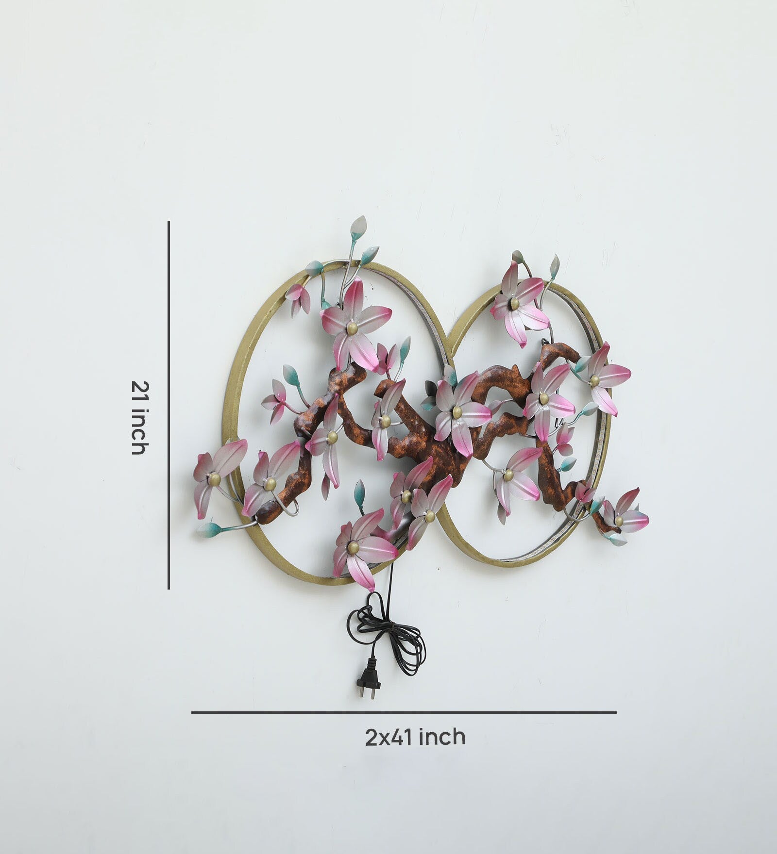 Blossom Harmony LED Metal Wall Art