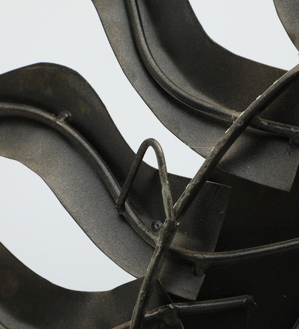 Golden Horses with Rising Sun Metal Wall Art (LED Backlit)