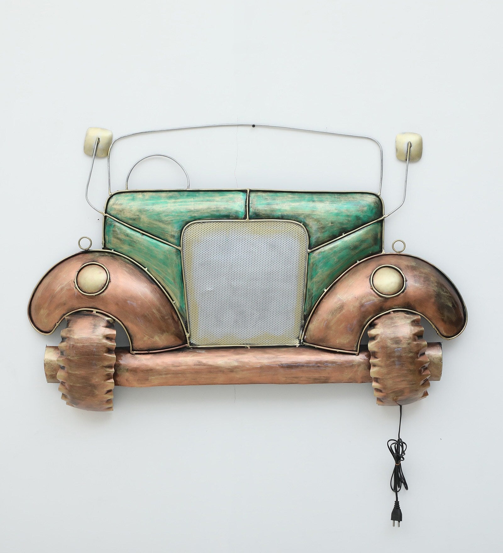 Vintage Car Body Metal Wall Art