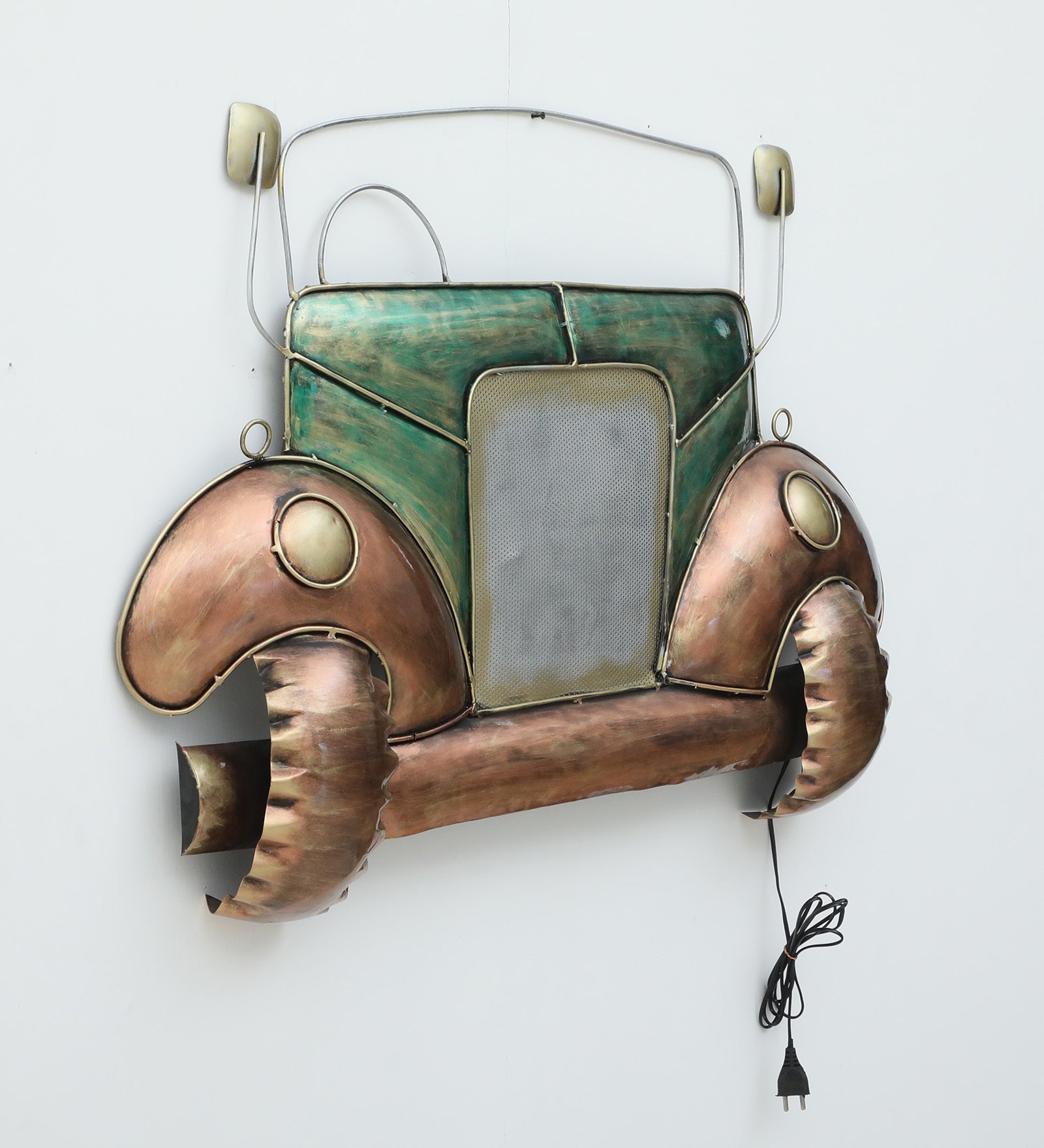 Vintage Car Body Metal Wall Art