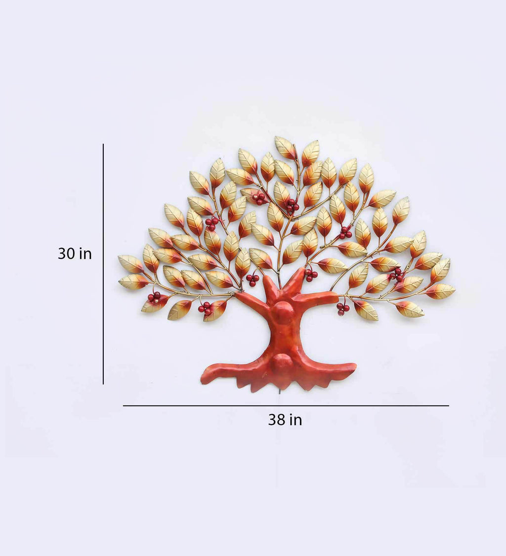 Cherry Tree Metal Wall Art