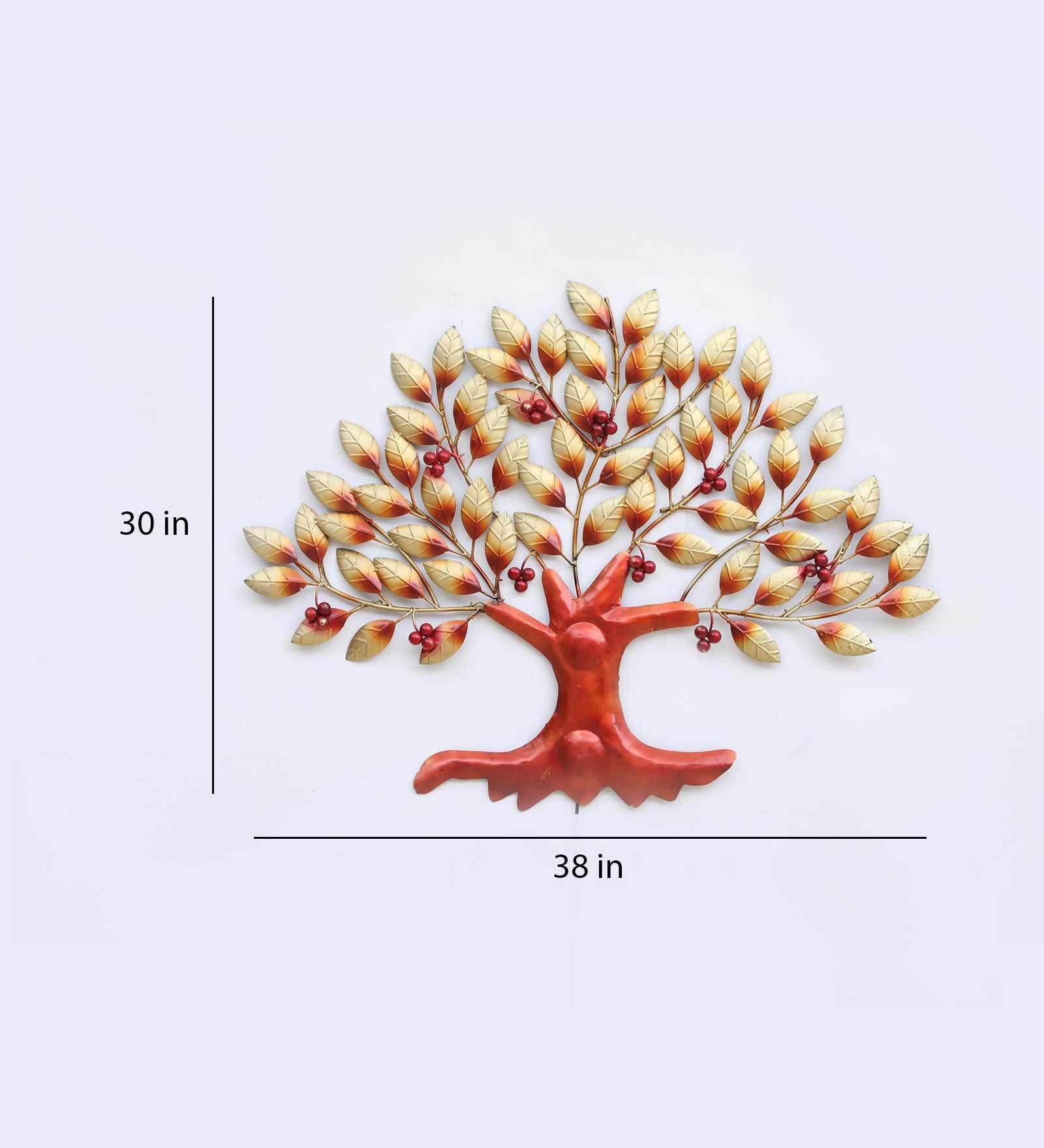 Cherry Tree Metal Wall Art