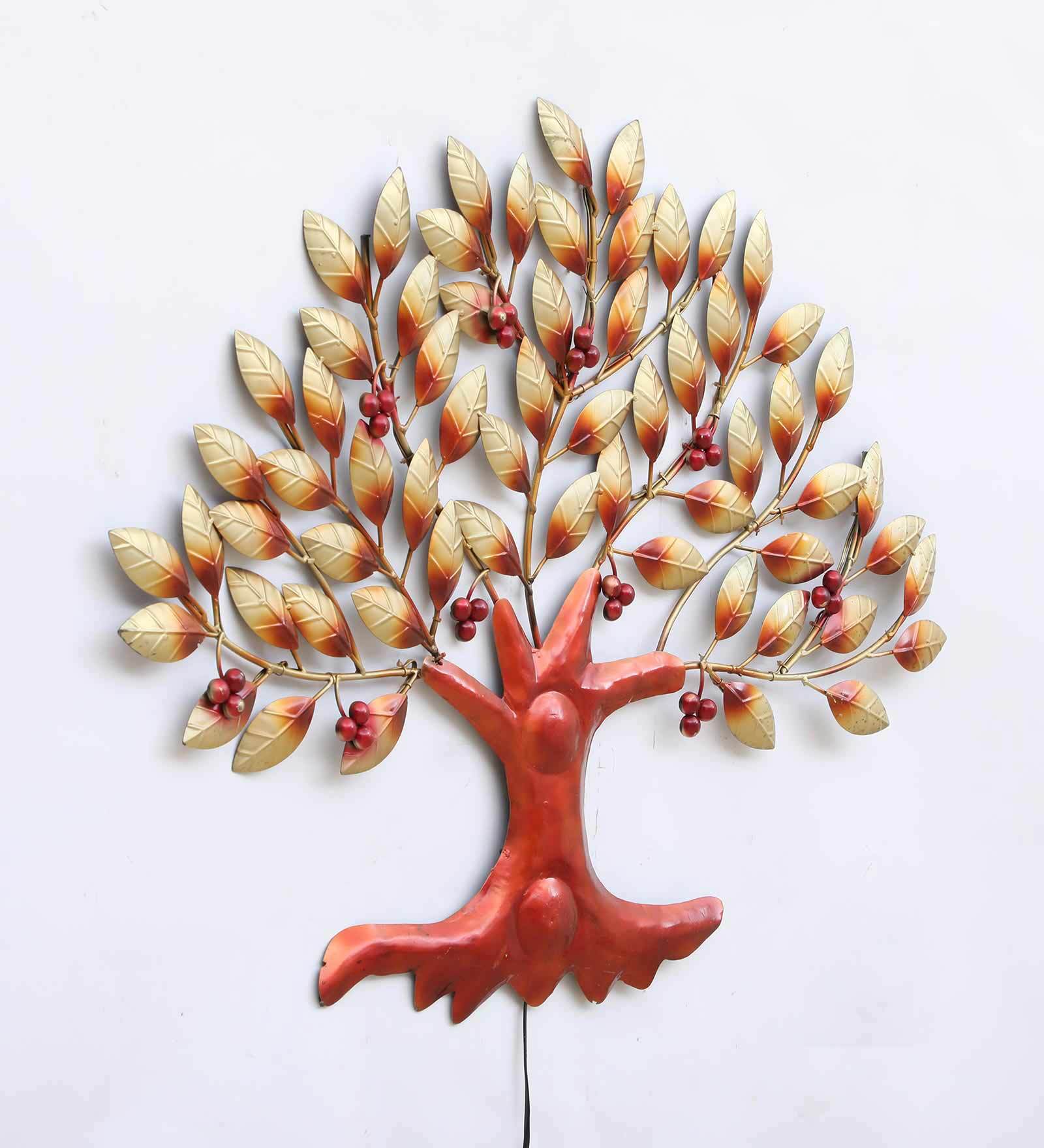 Cherry Tree Metal Wall Art