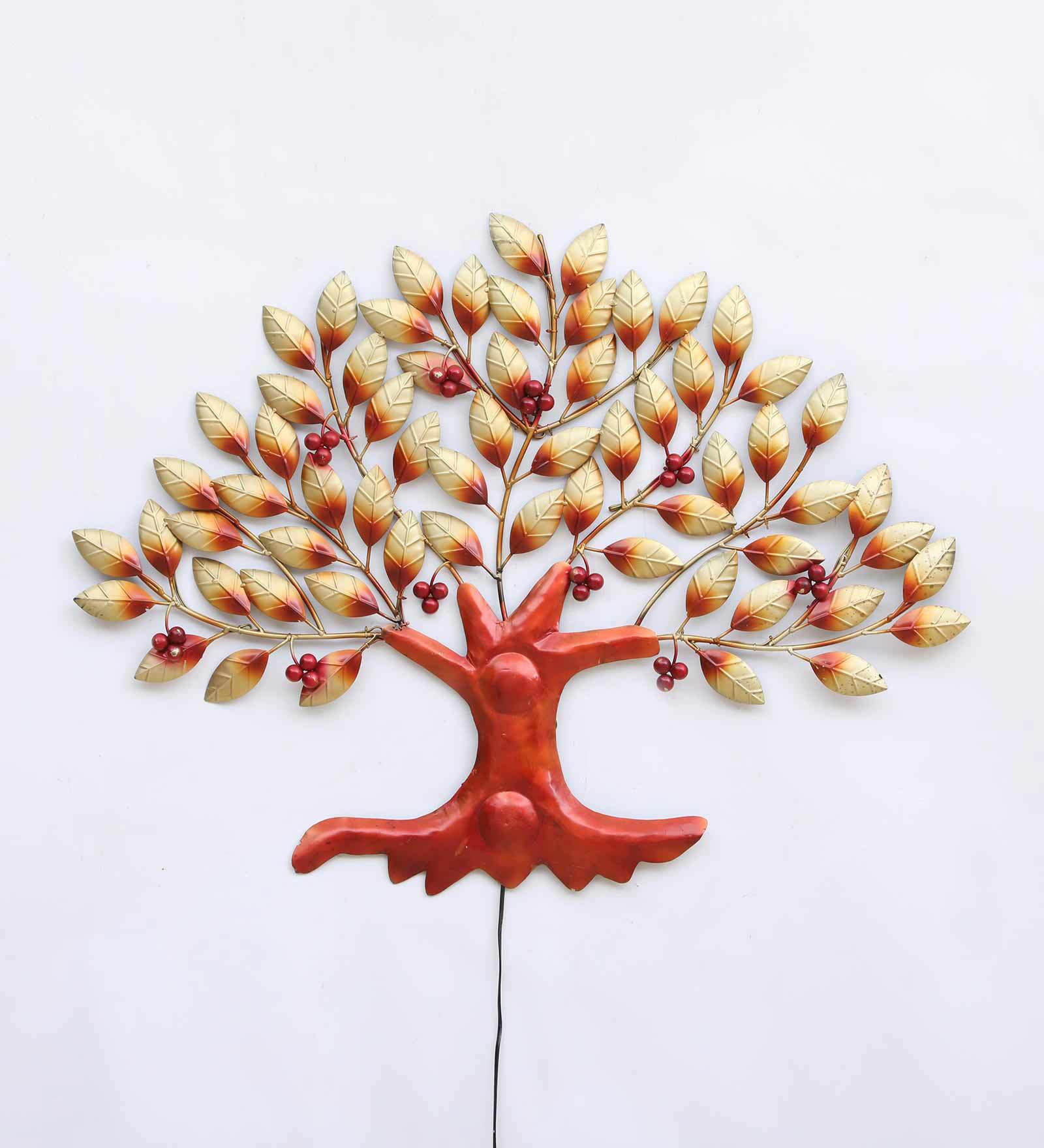 Cherry Tree Metal Wall Art