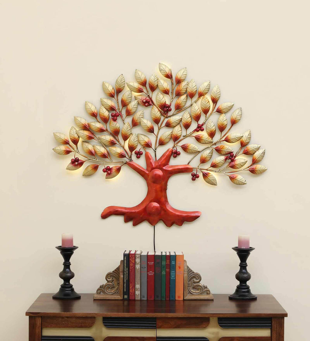 Cherry Tree Metal Wall Art