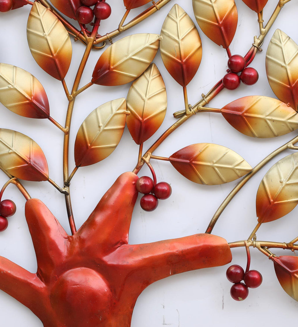 Cherry Tree Metal Wall Art