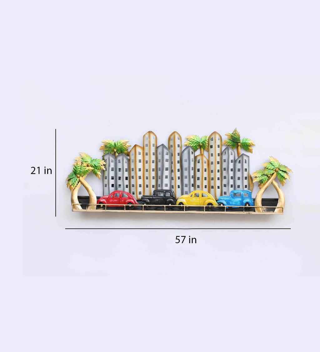 Mumbai City Skyline LED Wall Art