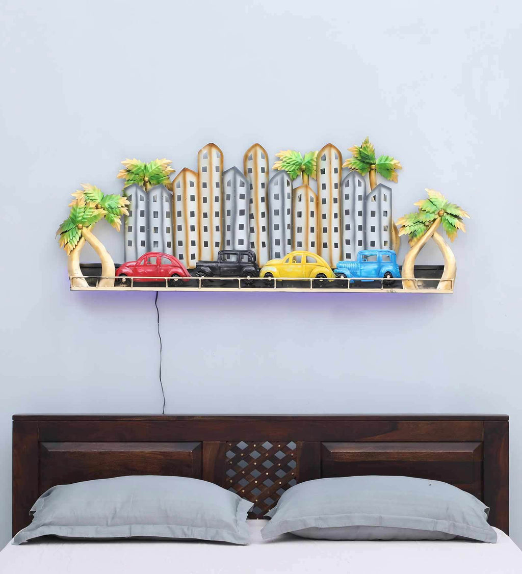 Mumbai City Skyline LED Wall Art